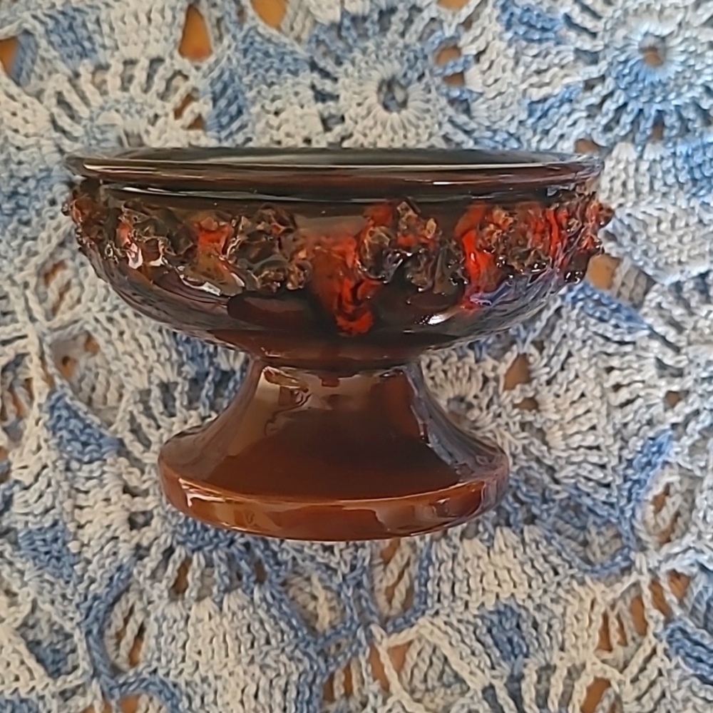 Handmade Small Pedestal Bowl